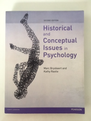 Historical and conceptual issues in psychology