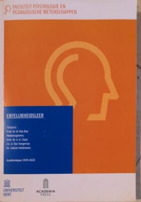 Erfelijkheidsleer