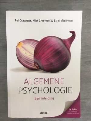 Algemene Psychologie: een inleiding
