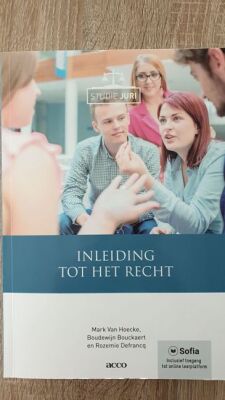 Inleiding tot het recht editie 2016