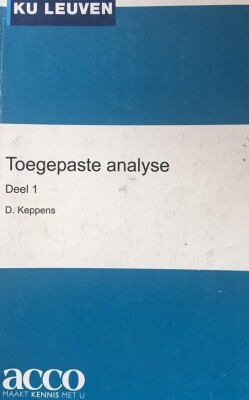 Toegepaste analyse