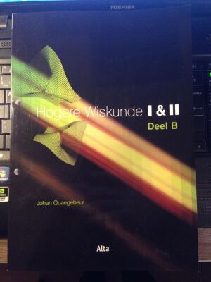 Hogere Wiskunde I & II: Deel B