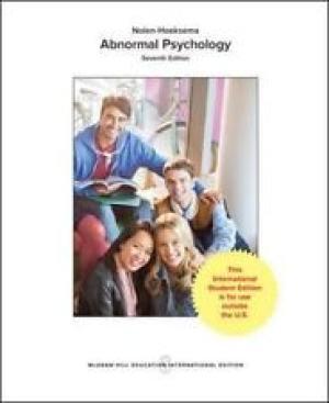 Abnormal Psychology - Seventh Edition