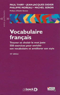 Vocabulaire français