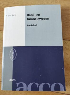 Bank- en financiewezen boekdeel 1