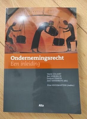 Ondernemingsrecht, Een inleiding editie 2018