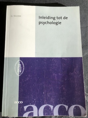 Inleiding tot de psychologie