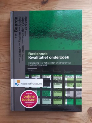 Basisboek Kwalitatief Onderzoek