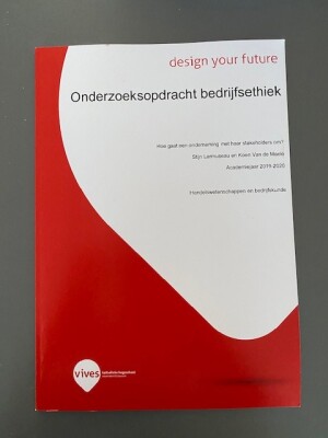 Onderzoeksopdracht bedrijfsethiek