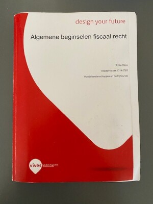 Algemene beginselen fiscaal recht