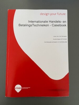 Internationale Handels- en BetalingsTechnieken - Caseboek