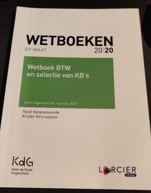Wetboek BTW en selectie van KB's