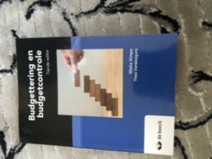 Budgettering en budetcontrole