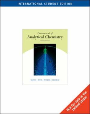 Fundamentals of Analytical Chemistry (eighth edition)