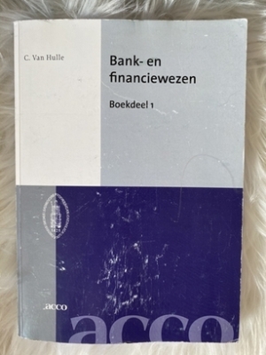 Bank- en financiewezen boekdeel 1