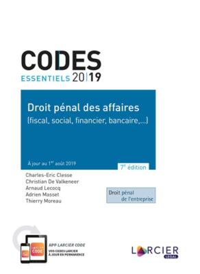 Codes Droit pénal des affaires