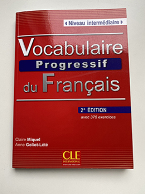 Vocabulaire progressif du francais, niveau intermediaire
