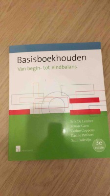 Basisboekhouden van begin- tot eindbalans