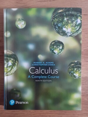 calculus a complete course ninth edition