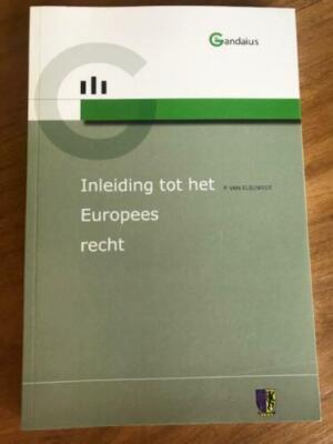Inleiding tot het Europees Recht