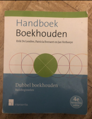 Handboek dubbel boekhouden basisbeginselen 4e herwerkte editie