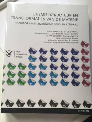 Chemie: Structuur en Transformaties van de materie *2016*