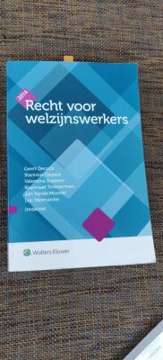 Recht voor welzijnswerkers 2014