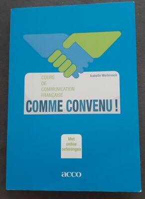 Comme Convenu! (Cours de communication Française)