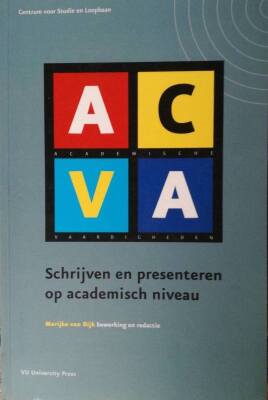 Schrijven en presenteren op academisch niveau
