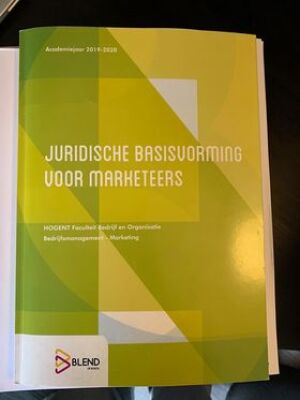 Juridische Basisvorming voor marketeers