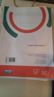 Tourism Destinations 1