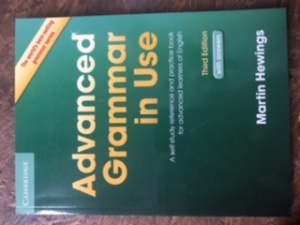 Advanced grammar in use - book with answers