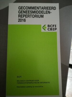 gecommentarieerd geneesmiddelen repertorium 2016