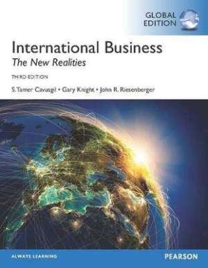 International Business: The new realities