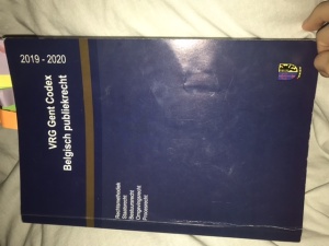 VRG Gent Codex Belgisch publiekrecht 2019-2020