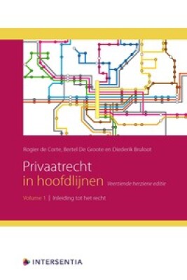 Privaatrecht in hoofdlijnen Volume 1. Inleiding tot het recht 14e editie