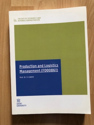 Production and Logistics Management