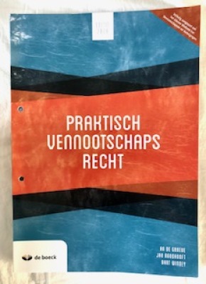 Praktisch Vennootschapsrecht - 2020-2021