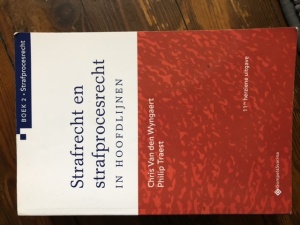 Strafrecht en strafprocesrecht