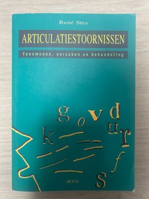 Articulatiestoornissen