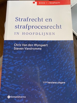 Strafrecht en strafprocesrecht in hoofdlijnen