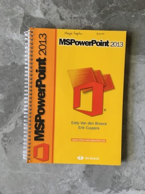 MS PowerPoint 2013