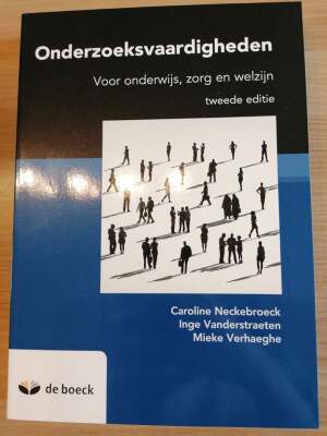 Onderzoeksvaardigheden voor onderwijs, zorg en welzijn