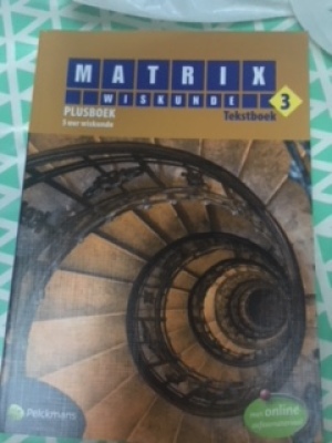Matrix 3 tekstboek - Plusboek (5u wiskunde)