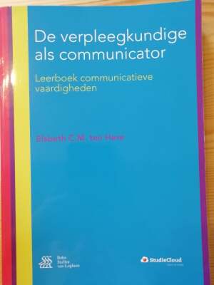 De verpleegkundige als communicator