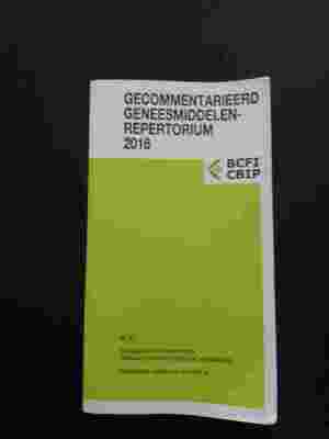 Gecommentarieerd Geneesmiddelenrepertorium 2016
