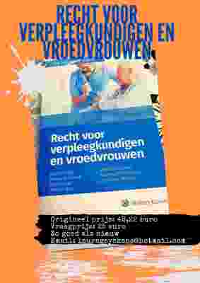 Recht voor verpleegkundigen en vroedvrouwen