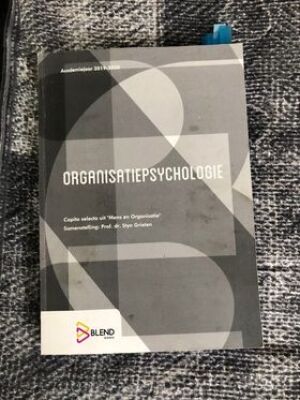 Organisatiepsychologie (2019-2020)