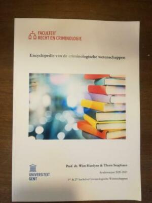 Encyclopedie van de criminologische wetenschappen