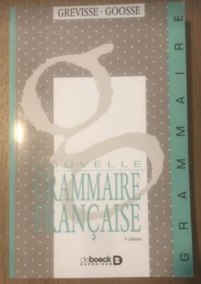 Nouvelle Grammaire Française